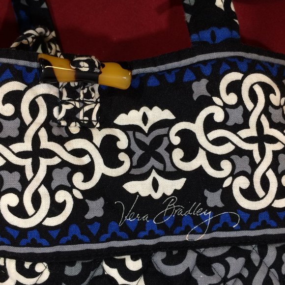 2 Vera Bradley Canterberry Bags. Tote with Change Purse Attachment + Mini Purse - Picture 4 of 12